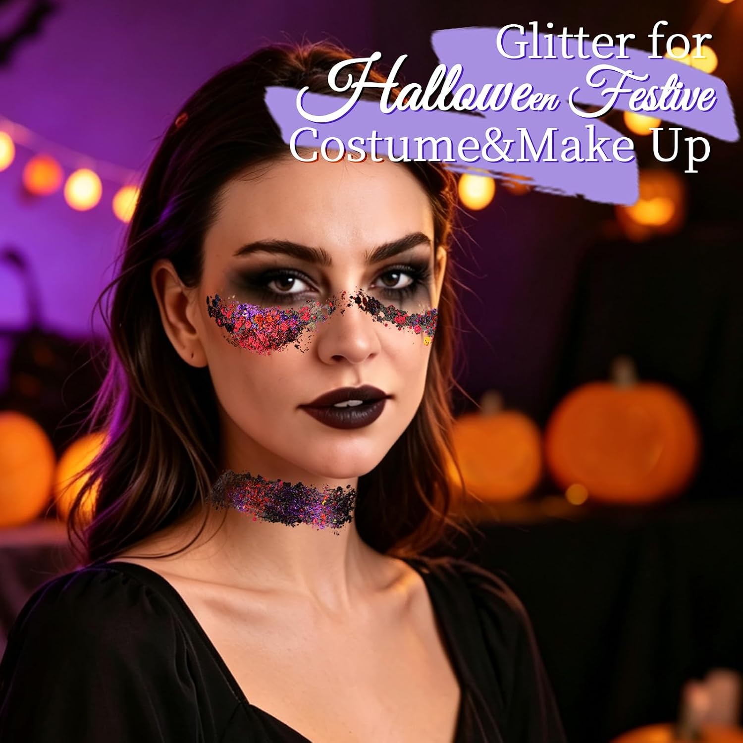 image:imageFANDAMEI Face Glitter Palette Body Face Glitter Gel for Women Face Paint